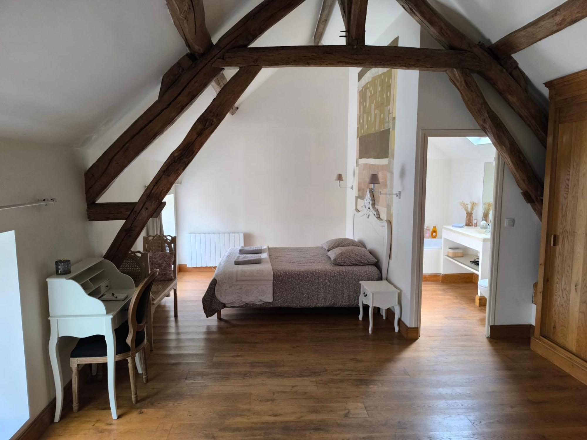 Belle Maison Dans Corps De Ferme - Logement Gabriel Villiers-sous-Grez Dış mekan fotoğraf
