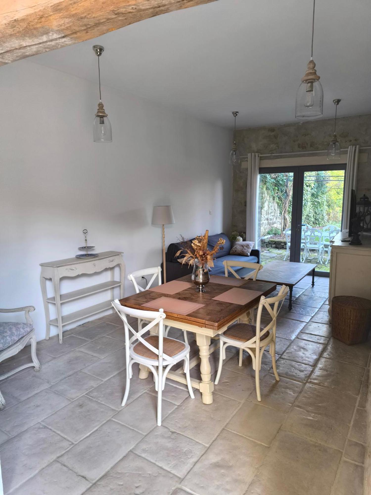Belle Maison Dans Corps De Ferme - Logement Gabriel Villiers-sous-Grez Dış mekan fotoğraf