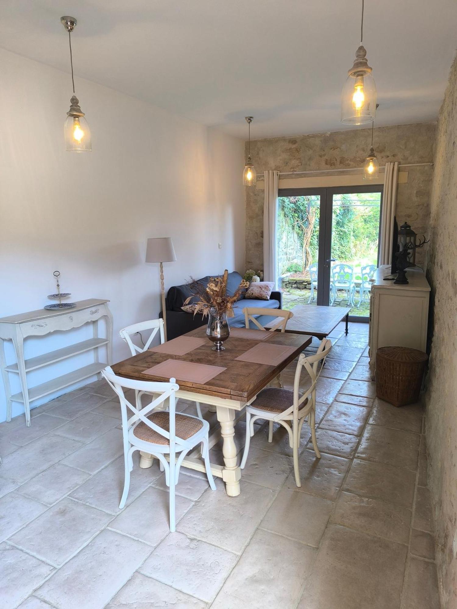 Belle Maison Dans Corps De Ferme - Logement Gabriel Villiers-sous-Grez Dış mekan fotoğraf
